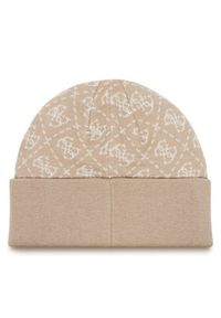 Guess Czapka M5BZ18 Z0442 Beżowy. Kolor: beżowy. Materiał: poliamid, materiał #3