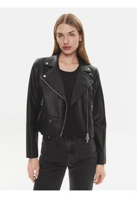 Marc Aurel Kurtka z imitacji skóry 3810 2021 93263 Czarny Slim Fit. Kolor: czarny. Materiał: skóra #1