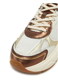 Karl Lagerfeld - KARL LAGERFELD Sneakersy Komet KL65638M Złoty. Kolor: złoty. Materiał: skóra #3