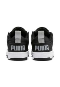 Buty do chodzenia dla dzieci Puma Rebound Layup LO SL JR. Zapięcie: sznurówki. Kolor: biały, wielokolorowy, czarny. Materiał: materiał, syntetyk, tkanina. Szerokość cholewki: normalna. Sport: turystyka piesza #2