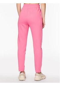 Love Moschino - LOVE MOSCHINO Spodnie dresowe W155609M 4457 Różowy Regular Fit. Kolor: różowy. Materiał: bawełna, dresówka #4