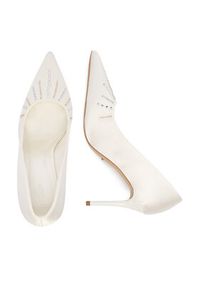 DeeZee Szpilki CEO-CD24-205 Biały. Kolor: biały. Materiał: materiał. Obcas: na szpilce #6