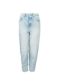 TOMMY HILFIGER - Tommy Jeans Jeansy "Mom Jean" | DW0DW11561 | Mom Jean | Kobieta | Błękitny. Stan: podwyższony. Kolor: niebieski. Wzór: aplikacja #2