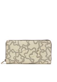 Tous - TOUS Portfel Kaos Icon 395910208 Beżowy. Kolor: beżowy. Materiał: skóra #1