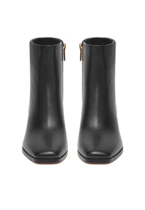 Nine West Botki CEO-MUNIRA-01 Czarny. Kolor: czarny. Materiał: skóra