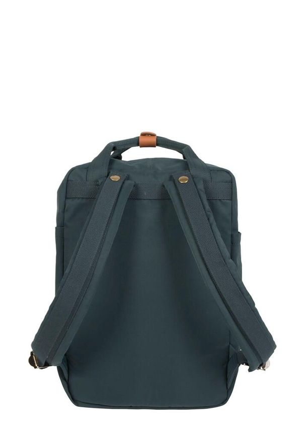 Plecak na laptopa Doughnut Macaroon - slate green/yellow. Kolor: zielony