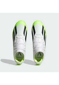 Buty do futsalu męskie Adidas X Crazyfast.3 IN. Kolor: biały, czarny, żółty, wielokolorowy. Materiał: materiał