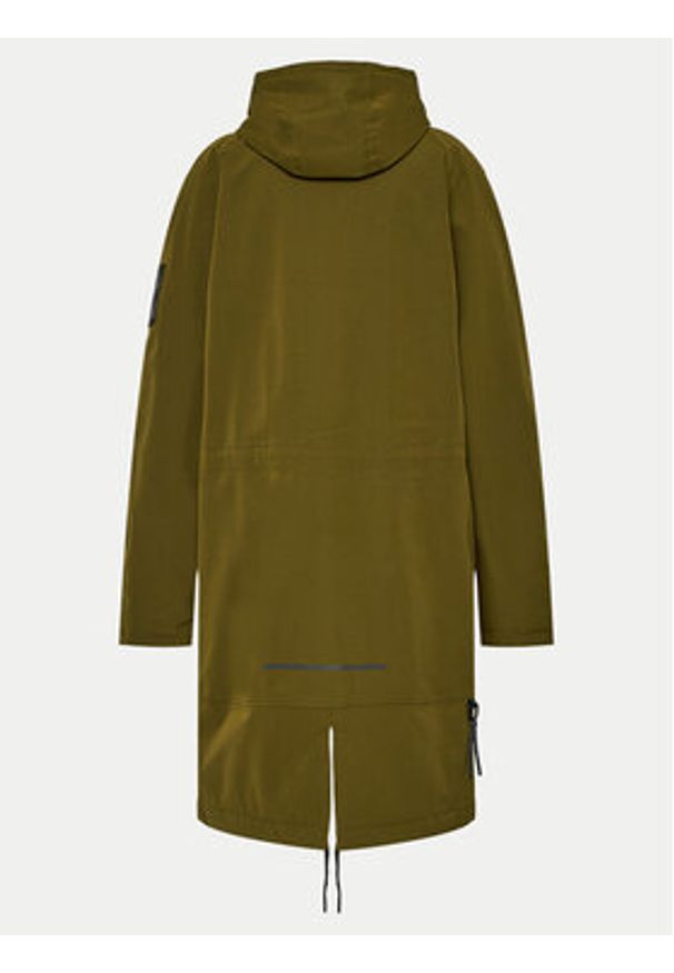 Halti Parka Flemari 065-0421 Zielony Regular Fit. Kolor: zielony. Materiał: syntetyk