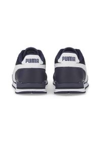 Buty do chodzenia męskie Puma ST Runner v3 Mesh. Kolor: biały, niebieski, wielokolorowy. Materiał: mesh, tkanina, syntetyk, materiał. Sport: turystyka piesza