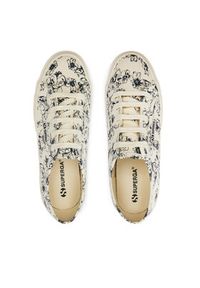 Superga Tenisówki Sketched Flowers 2750 S6122NW Beżowy. Kolor: beżowy. Materiał: materiał #4