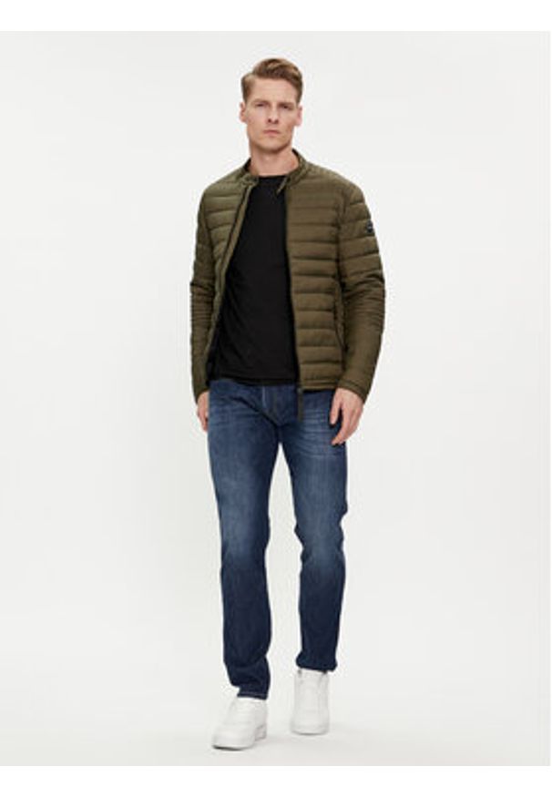Replay Jeansy M914J.000.785 Granatowy Slim Fit. Kolor: niebieski