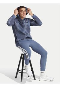 Adidas - adidas Spodnie dresowe Future Icons 3-Stripes IR9194 Niebieski Slim Fit. Kolor: niebieski. Materiał: bawełna #2