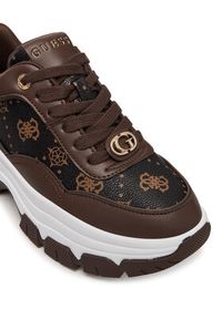Guess Sneakersy FLFBRT PEL12 Brązowy. Kolor: brązowy. Materiał: skóra #2
