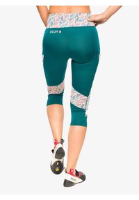 OCUN - Legginsy wspinaczkowe damskie Ocun Rhea 3/4 Leggings. Kolor: zielony