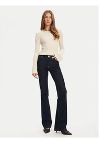 Guess Sweter W5YR13 Z3OT0 Beżowy Regular Fit. Kolor: beżowy. Materiał: syntetyk #5