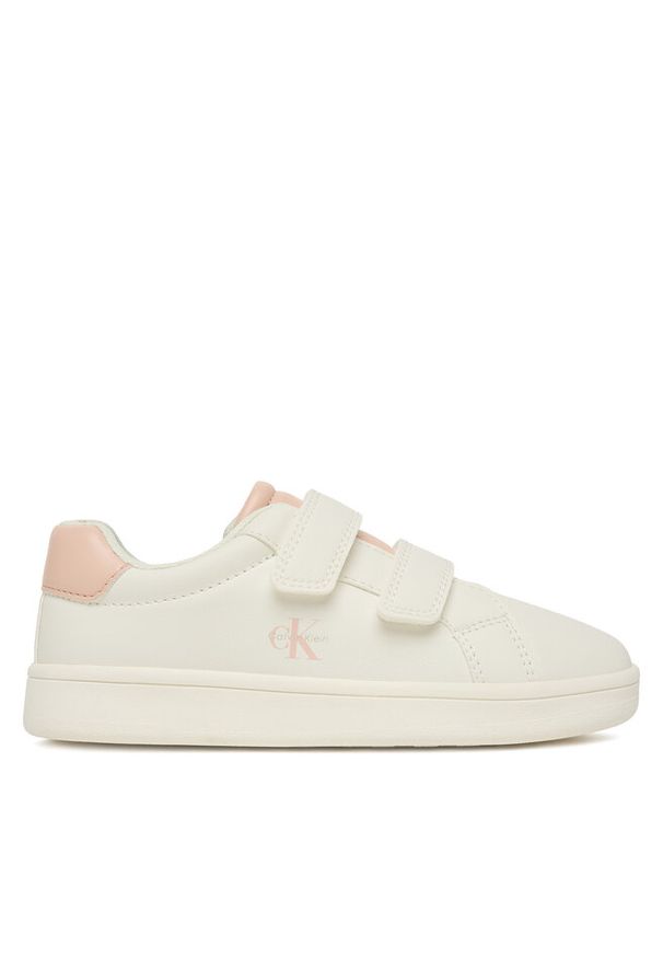 Sneakersy Calvin Klein. Kolor: biały
