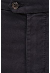 TIGER OF SWEDEN - Tiger Of Sweden Spodnie męskie kolor czarny proste. Okazja: na co dzień. Kolor: czarny. Materiał: tkanina, bawełna. Wzór: gładki. Styl: casual #4