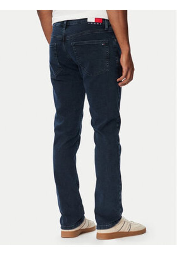 Tommy Jeans Jeansy Scanton DM0DM21213 Granatowy Slim Fit. Kolor: niebieski