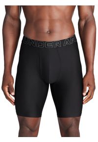 Bielizna treningowa (3-pack) męska Under Armour M UA Perf Tech Mesh 9in - czarna. Kolor: czarny. Materiał: mesh. Wzór: aplikacja #1