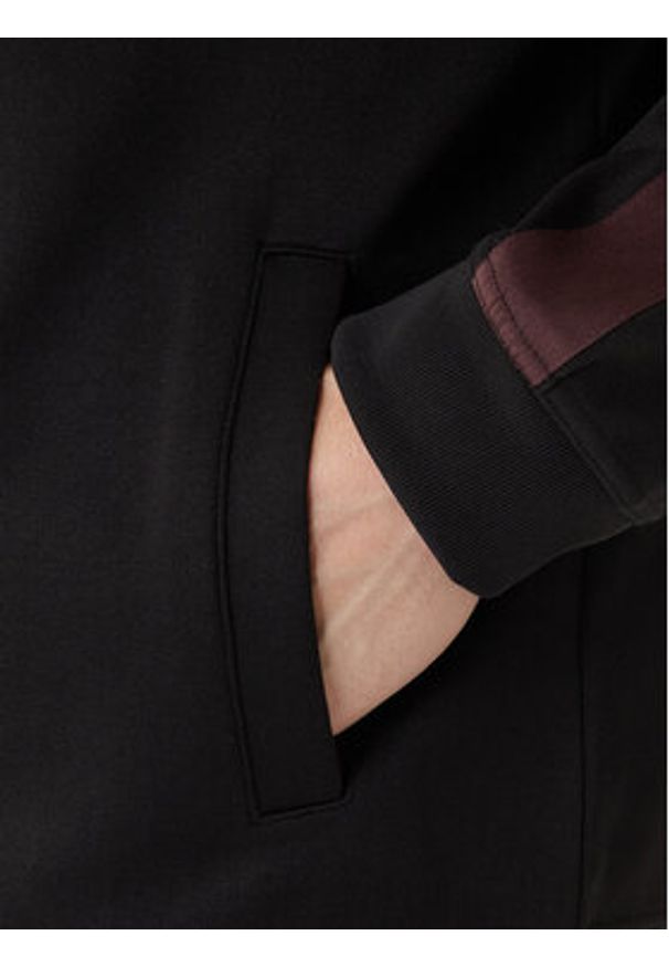 Hugo - HUGO Bluza Darti 50549418 Czarny Relaxed Fit. Kolor: czarny. Materiał: syntetyk