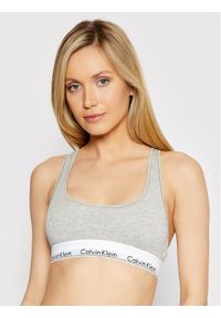 Calvin Klein Underwear Biustonosz top F3785E Szary. Kolor: szary. Materiał: bawełna