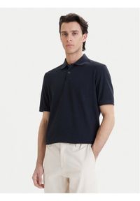 Bugatti Polo 8150-75002C Granatowy Regular Fit. Typ kołnierza: polo. Kolor: niebieski. Materiał: bawełna #1