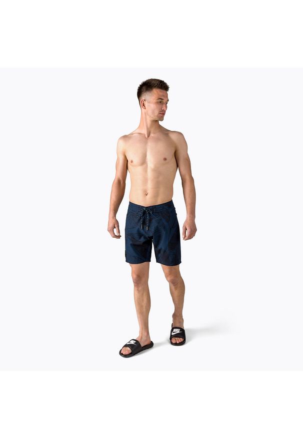 Szorty kąpielowe męskie JOBE Boardshort. Kolor: niebieski. Długość: krótkie. Sezon: lato