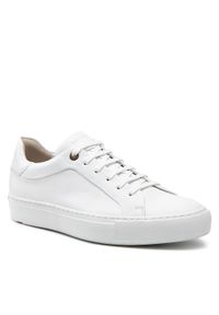 Lloyd Sneakersy Ajan 29-518-05 Biały. Kolor: biały. Materiał: skóra