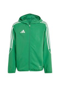 Adidas - Kurtka dla dzieci adidas Tiro 23 League Windbreaker. Kolor: wielokolorowy, zielony, biały