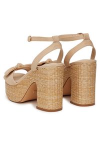 DeeZee Espadryle RT2206125 Beżowy. Kolor: beżowy. Materiał: materiał #6
