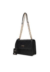 Liu Jo Torebka Ecs M Crossbody AF5055 E0538 Czarny. Kolor: czarny. Materiał: skórzane