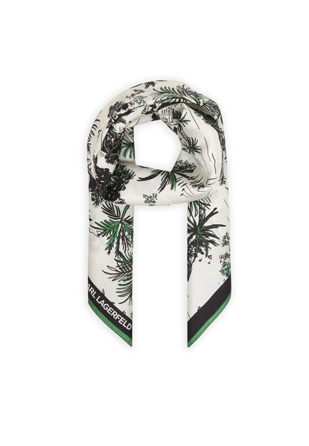 Karl Lagerfeld - KARL LAGERFELD Chusta B2W33049 Kolorowy. Materiał: jedwab. Wzór: kolorowy