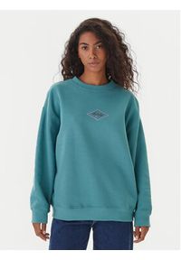 Quiksilver Bluza EQWFT03188 Zielony Oversize. Kolor: zielony. Materiał: bawełna #5