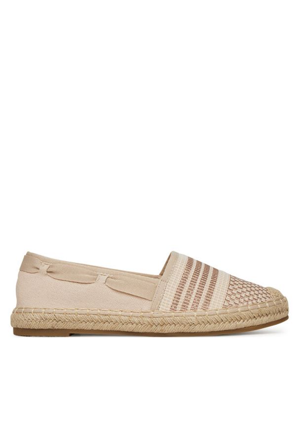 DeeZee Espadryle LE601-139 Beżowy. Kolor: beżowy. Materiał: materiał