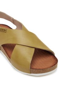 Pikolinos Sandały W9E-0912 Zielony. Kolor: zielony. Materiał: skóra #3