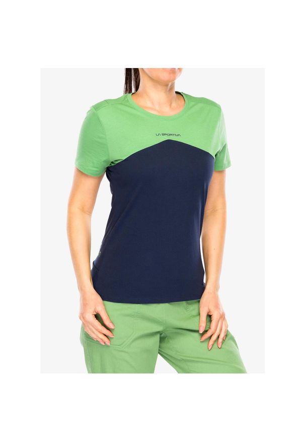 LA SPORTIVA - Koszulka wspinaczkowa damska La Sportiva Roof T-Shirt. Kolor: niebieski
