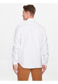 Lacoste Koszula CH2933 Biały Regular Fit. Kolor: biały. Materiał: bawełna #4