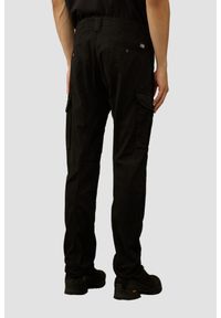 C.P. Company - C.P. COMPANY Czarne męskie spodnie Cargo Pant, Rozmiar 48. Kolor: czarny. Materiał: elastan, bawełna #5
