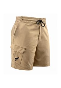 FELSENFEST - Spodenki boulderowe męskie. Kolor: beżowy. Materiał: nylon, elastan. Sport: wspinaczka #1