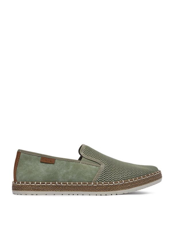 Espadryle Rieker. Kolor: zielony