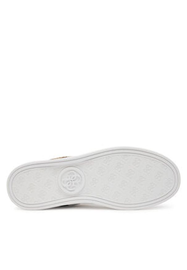 Guess Sneakersy FLJRO5 FAL12 Brązowy. Kolor: brązowy. Materiał: materiał
