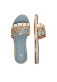 Roxy Espadryle E6018-5 Niebieski. Kolor: niebieski. Materiał: materiał #6