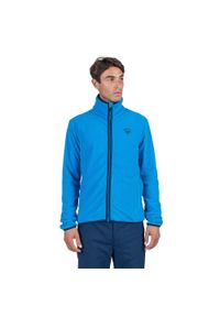 Bluza męska Rossignol Strawpile Fleece Fz. Kolor: niebieski. Sezon: zima. Sport: narciarstwo