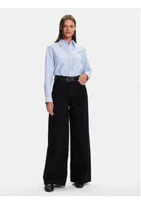 TOMMY HILFIGER - Tommy Hilfiger Jeansy 70's WW0WW48254 Czarny Wide Leg. Kolor: czarny #3
