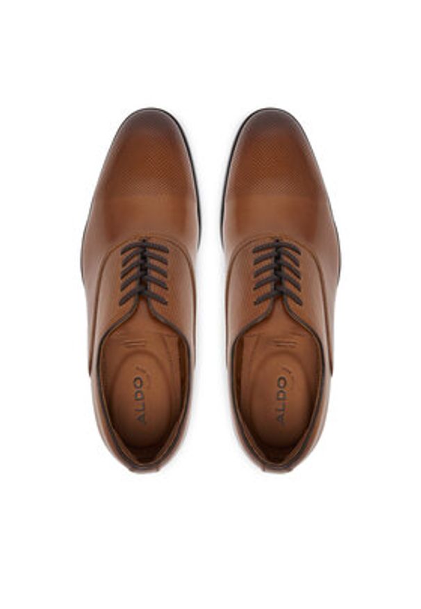 Aldo Półbuty Toledo 13963621 Brązowy. Kolor: brązowy. Materiał: skóra