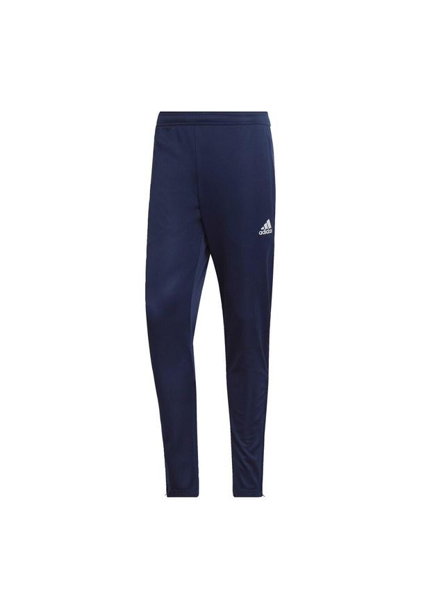 Adidas - Entrada 22 Training Pants. Kolor: niebieski. Materiał: materiał. Sport: piłka nożna