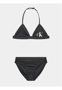 Calvin Klein Swimwear Strój kąpielowy KY0KY00028 Czarny. Kolor: czarny. Materiał: syntetyk