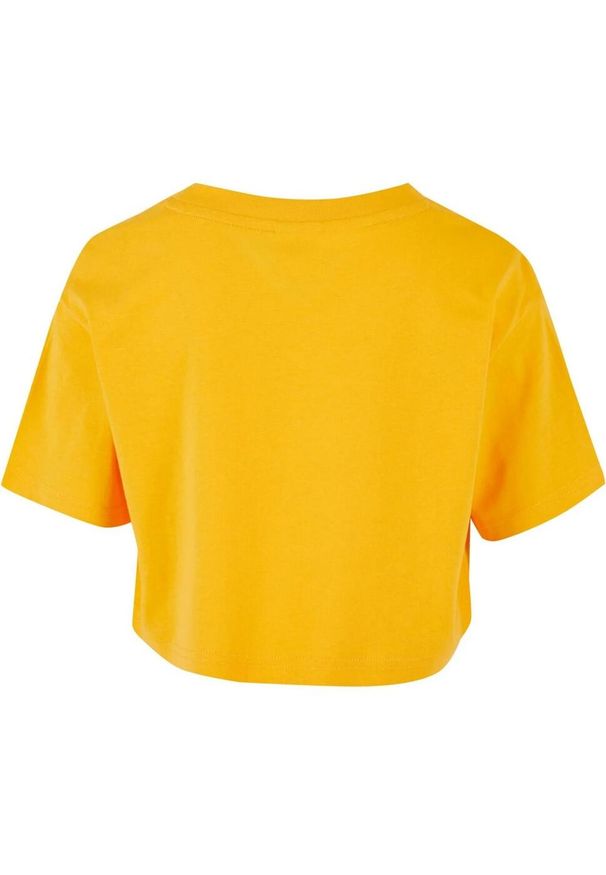 Urban Classics - Krótka Koszulka Dziewczęca Kimono. Kolor: pomarańczowy, wielokolorowy, żółty. Długość: krótkie. Sport: turystyka piesza