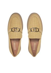 Liu Jo Loafersy Cora 01 SA4001 PX002 Beżowy. Kolor: beżowy. Materiał: skóra, zamsz #3