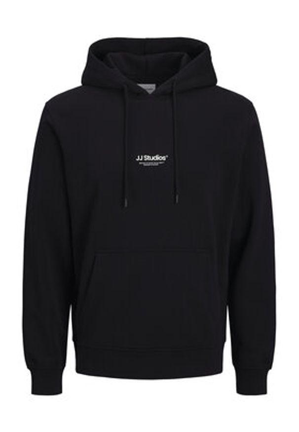 Jack & Jones Bluza Soho 12278789 Czarny Relaxed Fit. Kolor: czarny. Materiał: bawełna